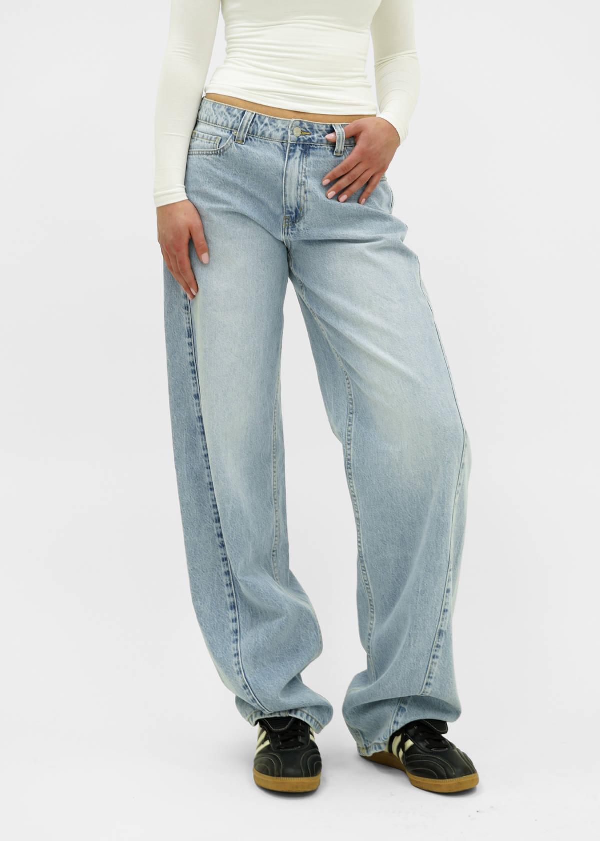 Balloon jeans light blue (tall)