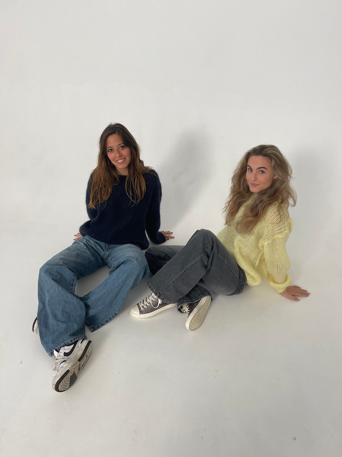 Genevieve oversized knit - Navy